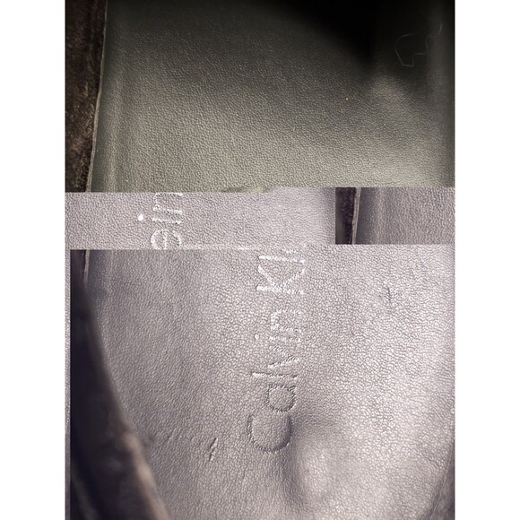 Calvin Klien Men's Finley Suede Oxford Gray Size 10 M US - Picture 6 of 7